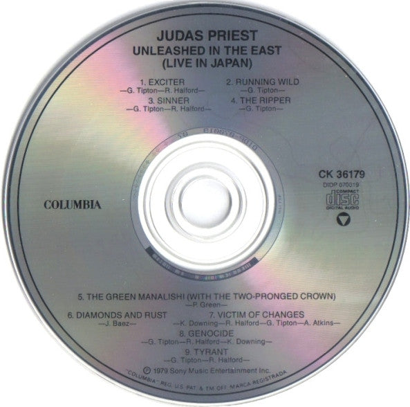 Judas Priest - Unleashed In the East (Live In Japan) CD