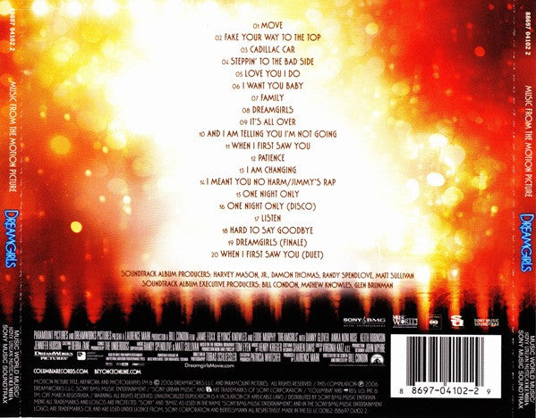 Various – Music From The Motion Picture Dreamgirls CD