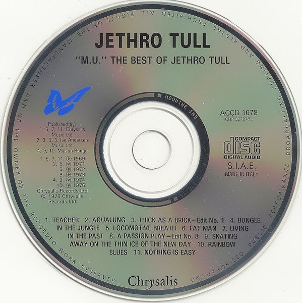 M.U. - The Best of Jethro Tull CD
