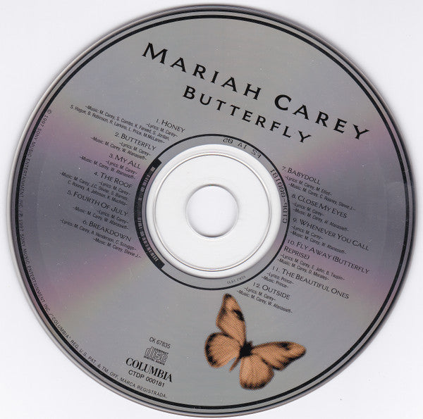 Mariah Carey - Butterfly CD