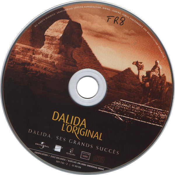 Dalida - L'Original 15 Ans Déjà... CD (Greatest Hits)