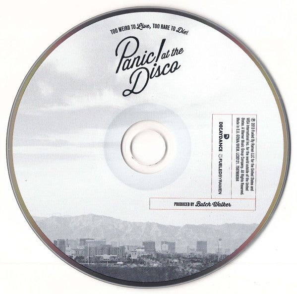 Panic! at the Disco - Too Weird To Live, Too Rare To Die! CD