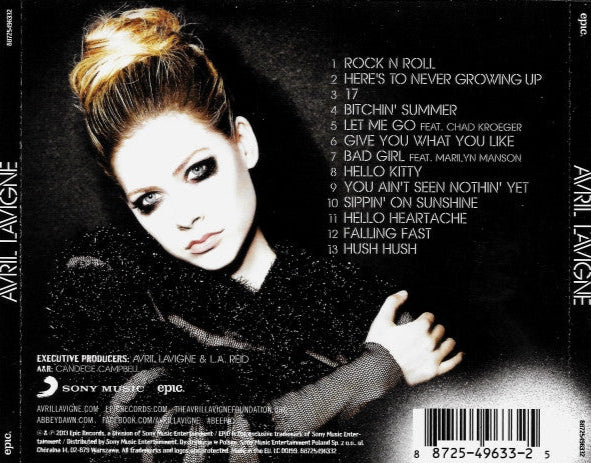 Avril Lavigne - Avril Lavigne CD