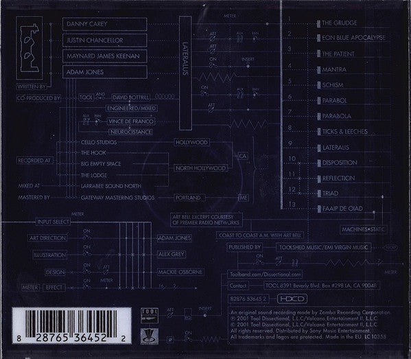TOOL - Lateralus CD
