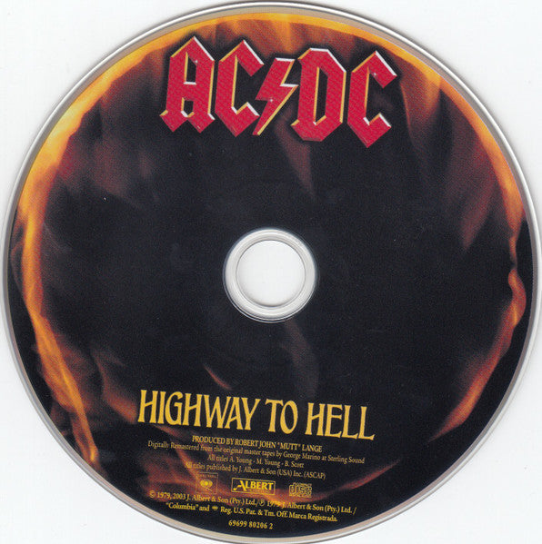 AC/DC - Highway To Hell CD