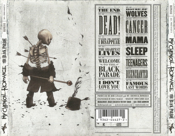 My Chemical Romance - The Black Parade CD