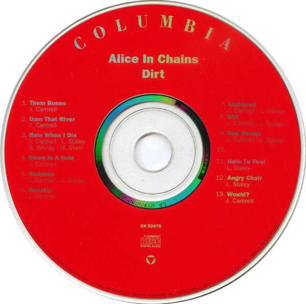 Alice In Chains - Dirt CD