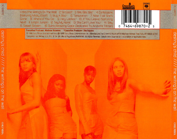 Destiny's Child - The Writing's On the Wall CD