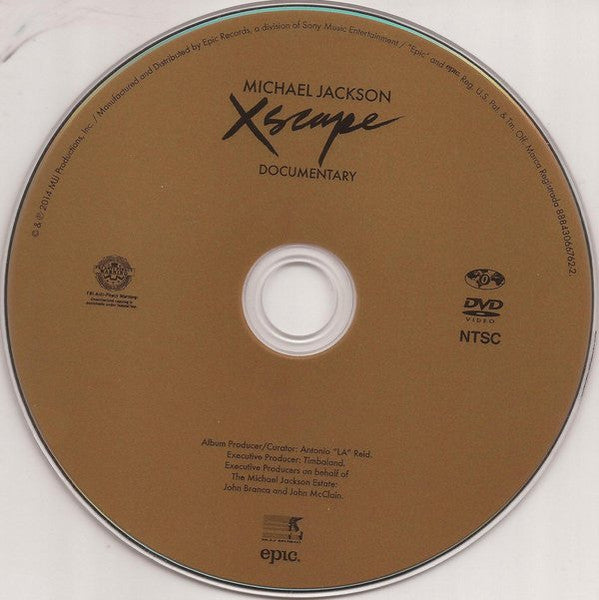 Michael Jackson - Xscape Deluxe Edition CD/DVD