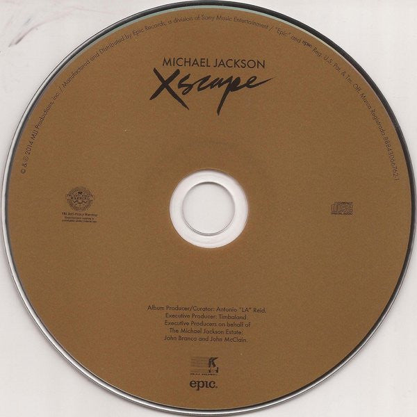 Michael Jackson - Xscape Deluxe Edition CD/DVD