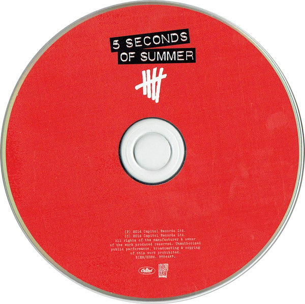 5 Seconds of Summer - 5 Seconds of Summer CD