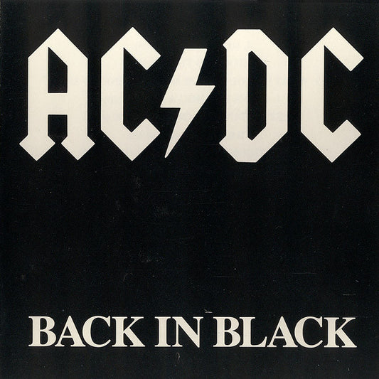 AC/DC - Back In Black Original First CD