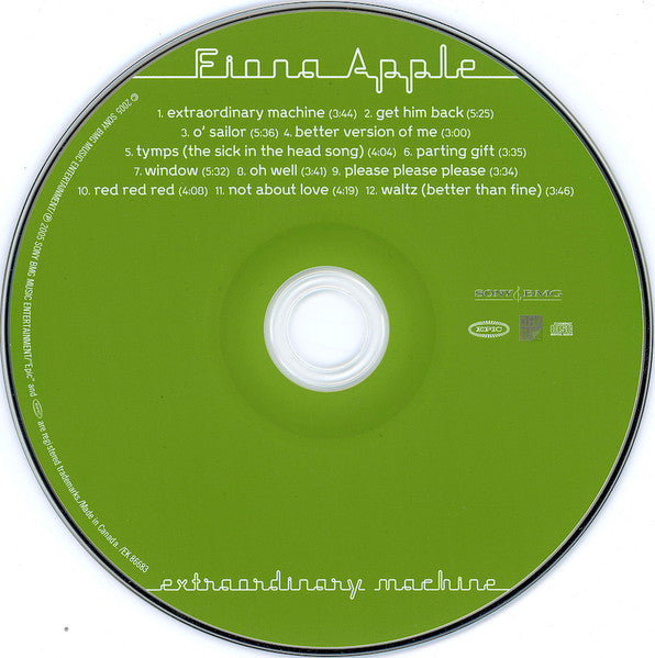 Fiona Apple - Extraordinary Machine CD