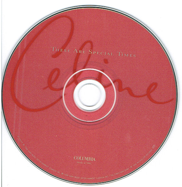 Celine Dion - These Are Special Times CD