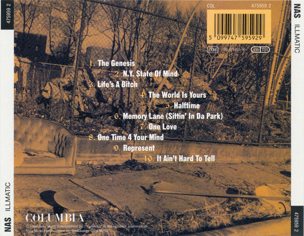 Nas - Illmatic CD