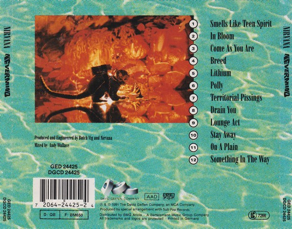 Nirvana - Nevermind CD