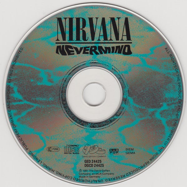 Nirvana - Nevermind CD