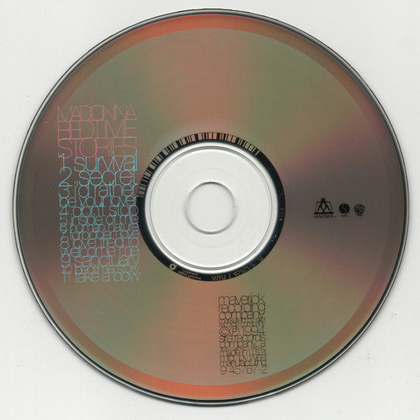 Madonna - Bedtime Stories CD