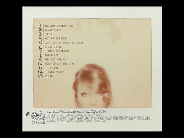 Taylor Swift - 1989 CD