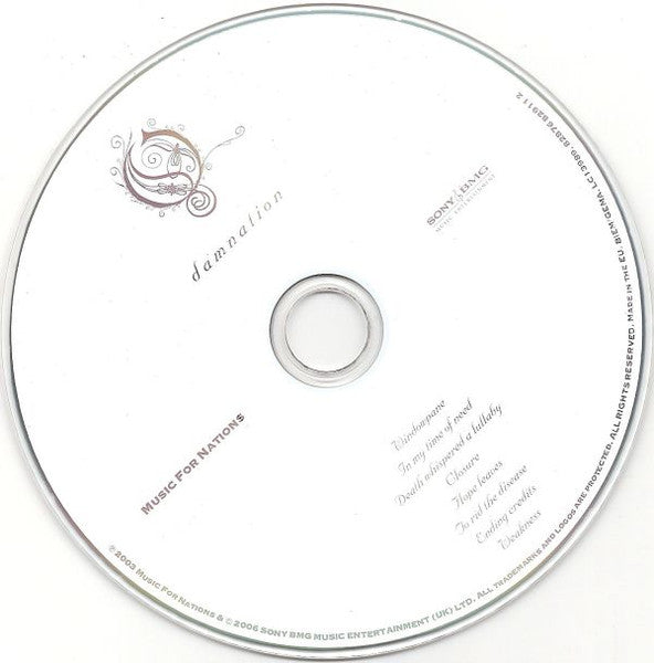 Opeth - Damnation CD