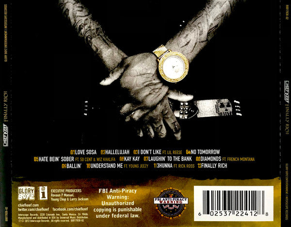 Chief Keef - Finally Rich CD