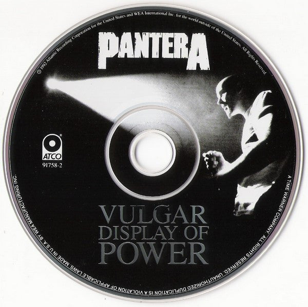 Pantera - Vulgar Display of Power CD