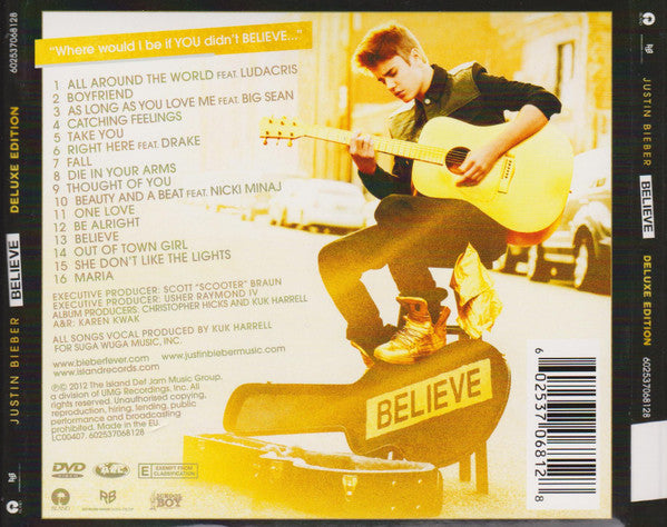 Justin Bieber - Believe CD/DVD