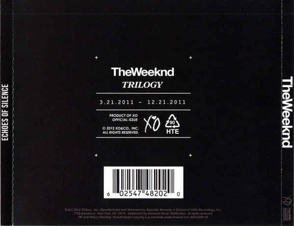 The Weeknd - Echoes Of Silence CD