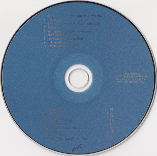 TLC ‎- Fanmail CD