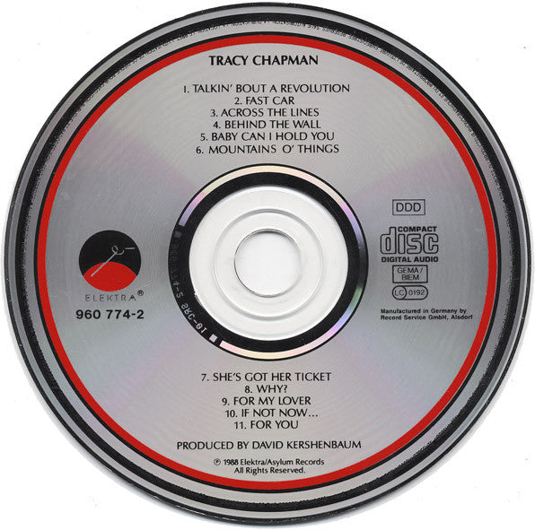 Tracy Chapman - Tracy Chapman CD