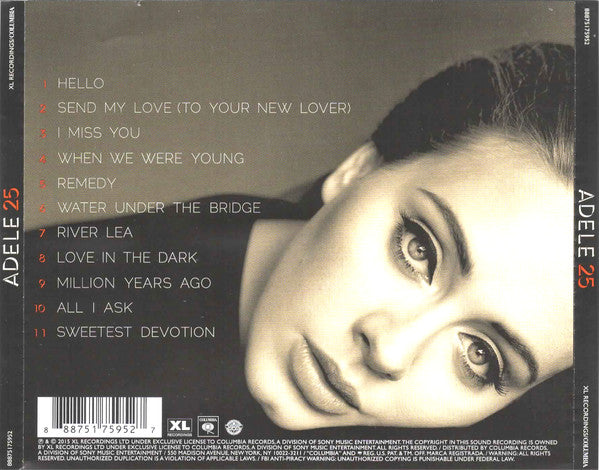 Adele - 25 CD