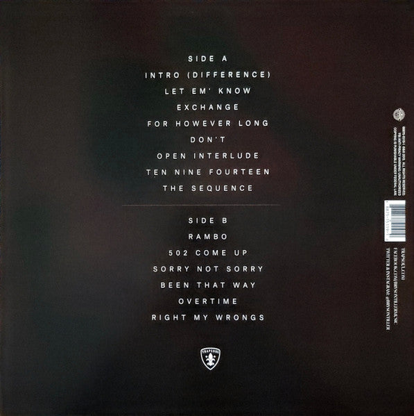Bryson Tiller - T R A P S O U L Vinyl