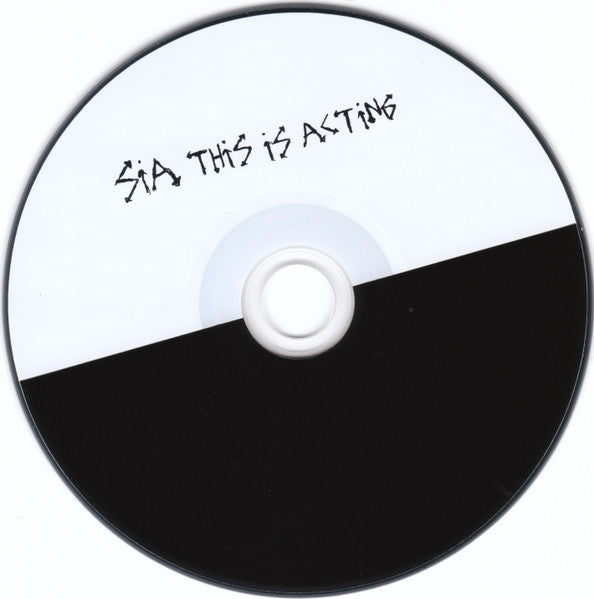 Sia - This Is Acting CD