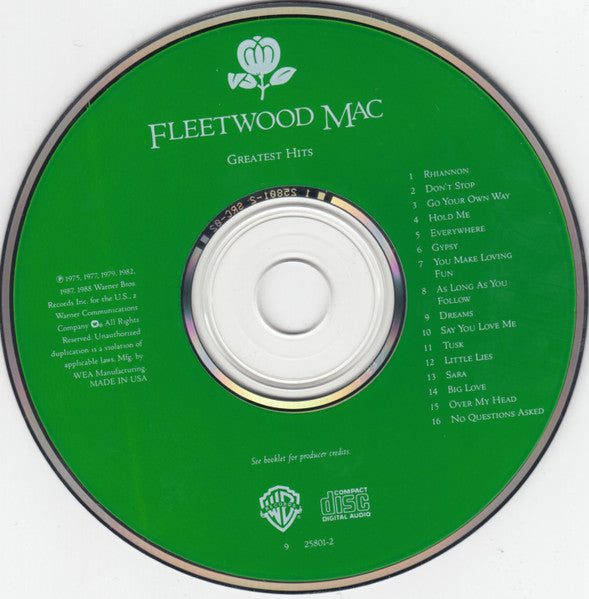 Fleetwood Mac - Greatest Hits CD
