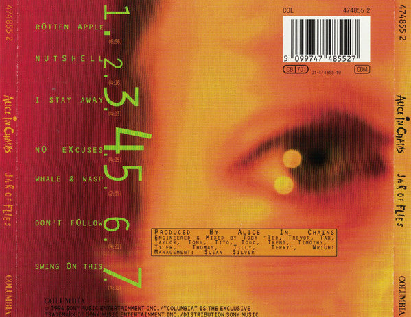 Alice In Chains - Jar Of Flies CD