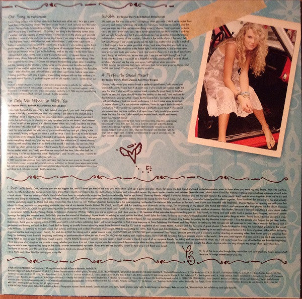 Taylor Swift - Taylor Swift Double Vinyl 2LP