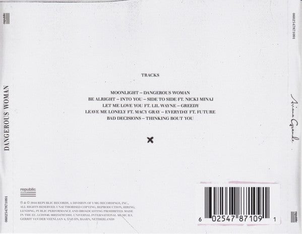 Ariana Grande - Dangerous Woman CD