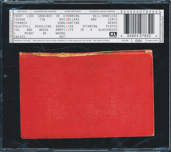 Radiohead - Amnesiac CD