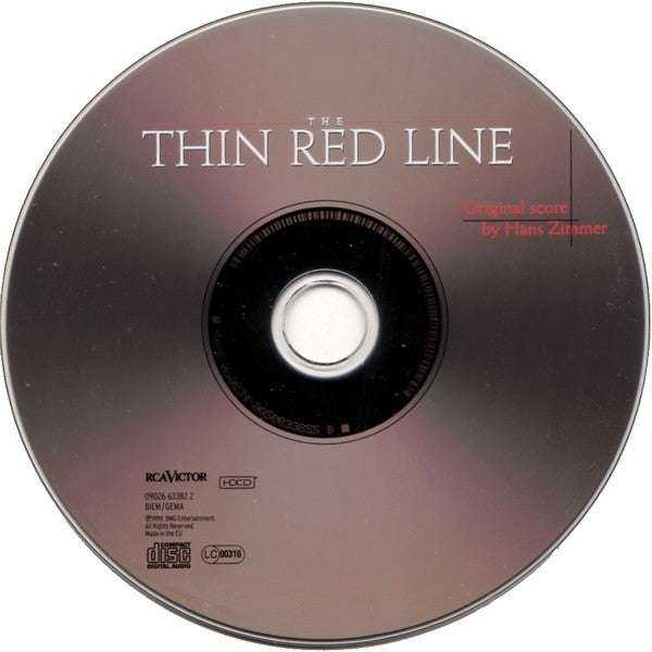 Hans Zimmer - The Thin Red Line Soundtrack CD