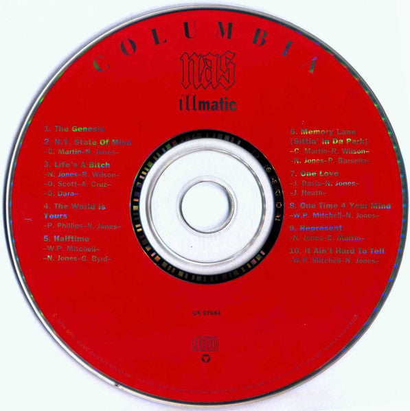 Nas - Illmatic CD