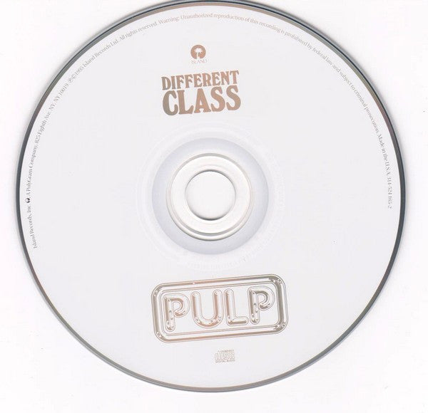 Pulp - Different Class CD