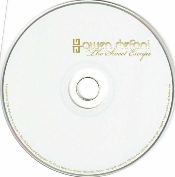 Gwen Stefani - The Sweet Escape CD