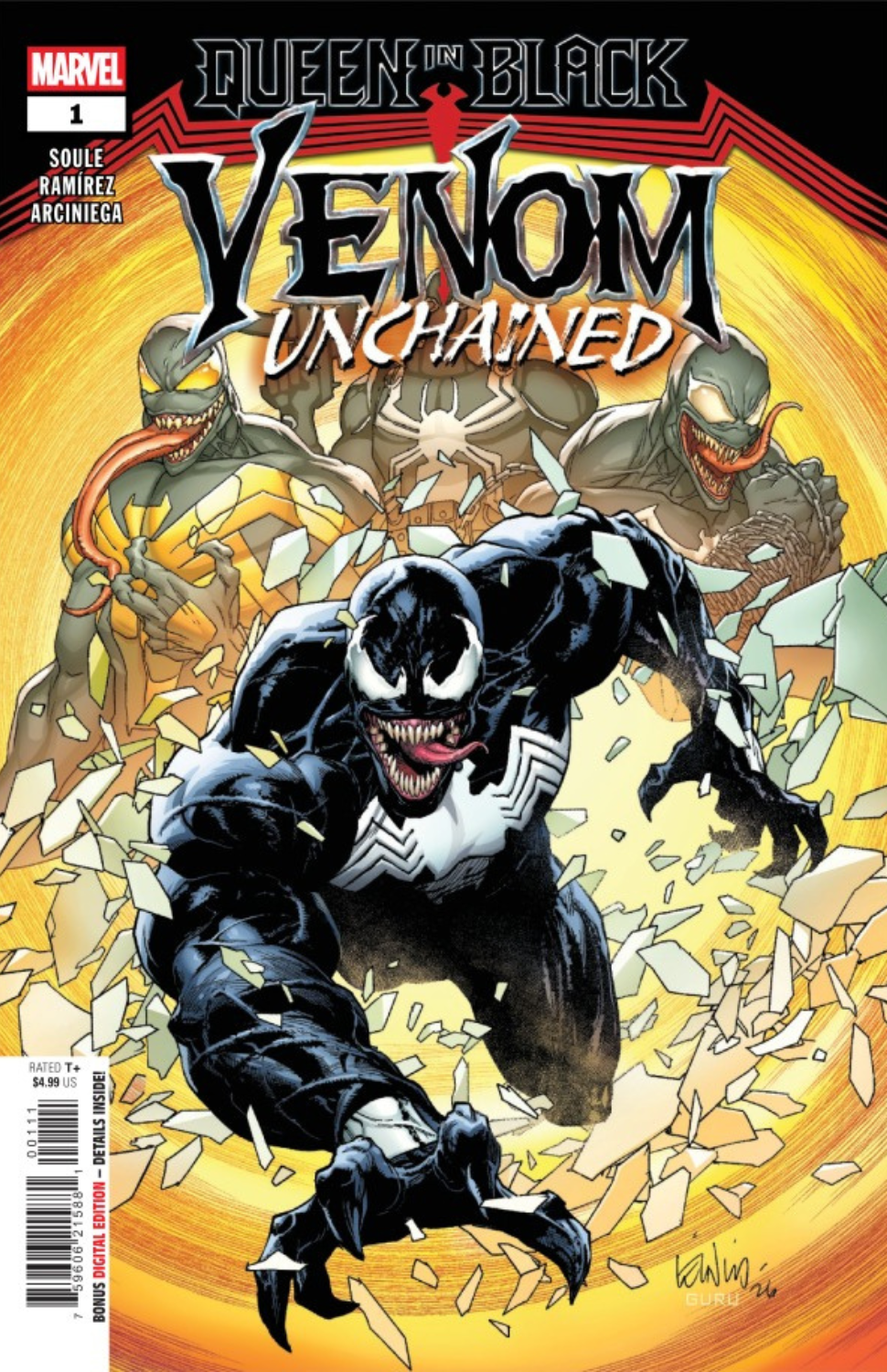 Queen in Black: Venom Unchained #1