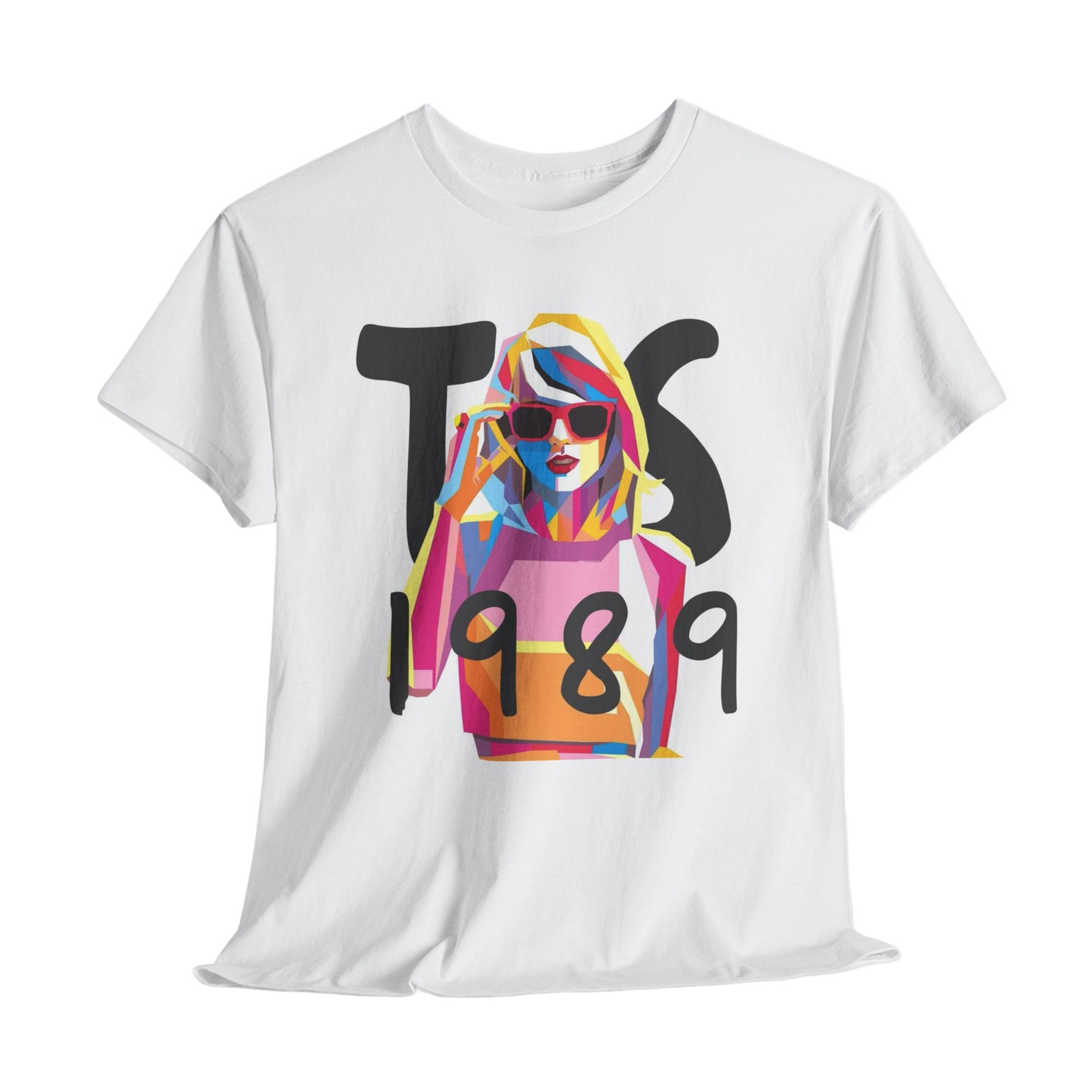 Oversized White Taylor Swift 1989 T-shirt
