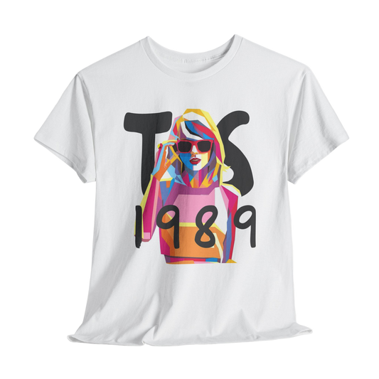 Oversized White Taylor Swift 1989 T-shirt