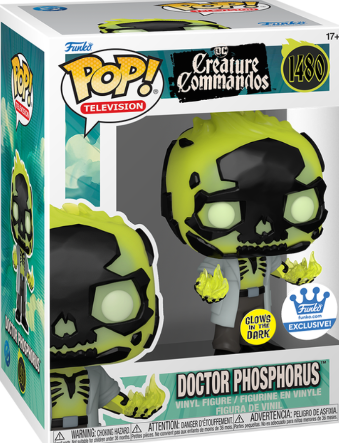Funko Pop! TV: Creature Commandos - Dr. Phosphorus (Glow-in-the-Dark)