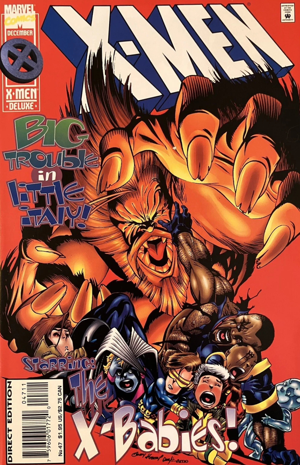 X-Men Deluxe #47 - "Big Trouble In Little Italy!" (1995)