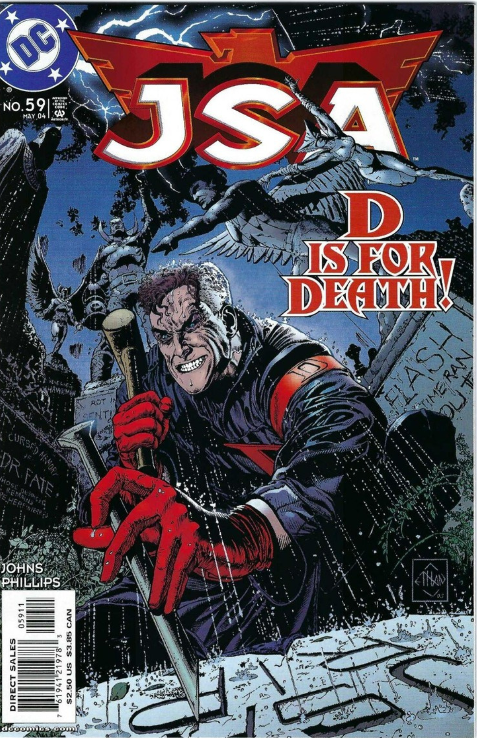 JSA #59 - D is for Death! (2004)
