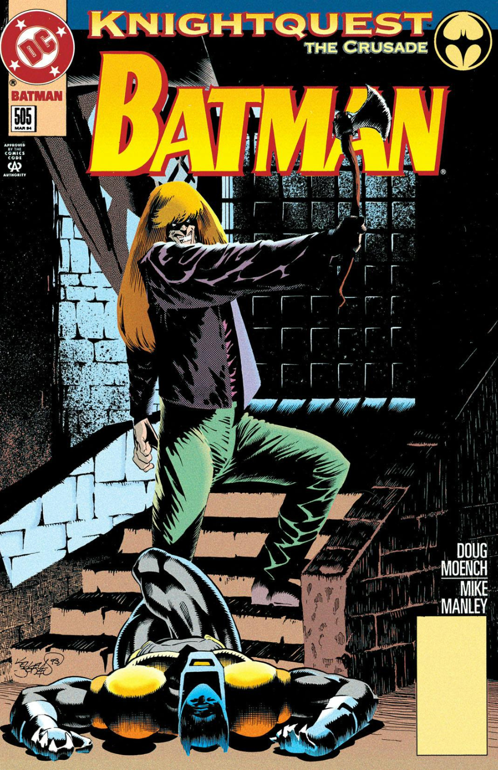 Batman #505 (1994) – “KnightQuest: The Crusade”