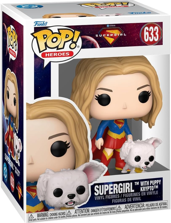 Funko POP! & Buddy: Supergirl with Puppy Krypto